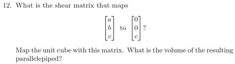 linear algebra - How to Find A Shear Matrix in 3D? - Mathematics Stack ...