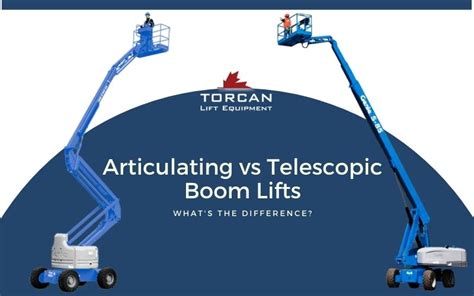 Articulating vs Telescopic Boom Lifts | Key Differences To Know