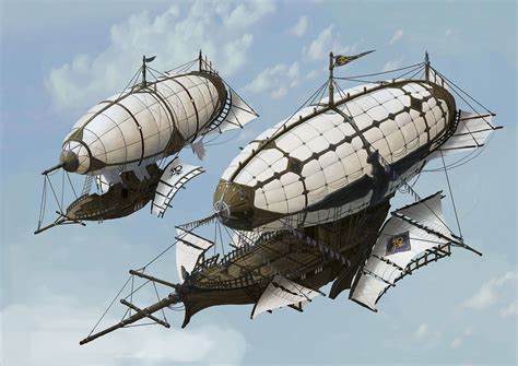 Airship (Dirigible-like) Vehicle in Regia | World Anvil