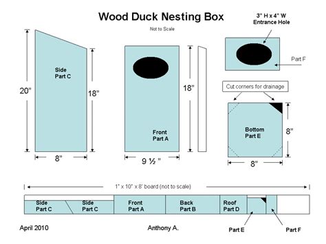 How to Build a Wood Duck Nest Box - FeltMagnet