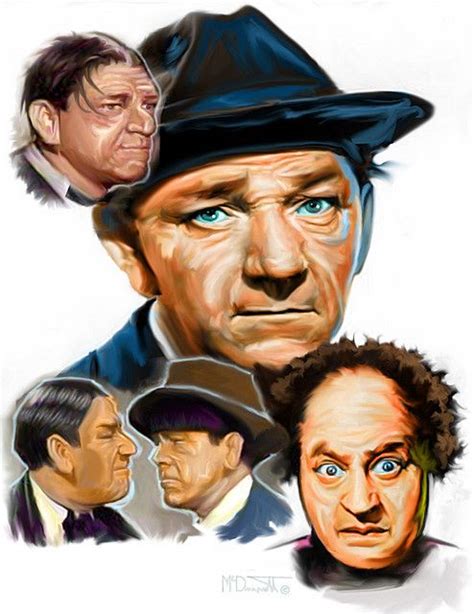 The Three Stooges by McDermott | The three stooges, Cartoon faces ...