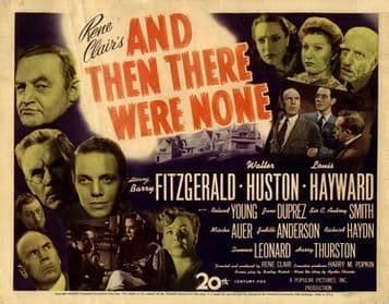 And Then There Were None 1945 DVD - Barry Fitzgerald / Walter Huston