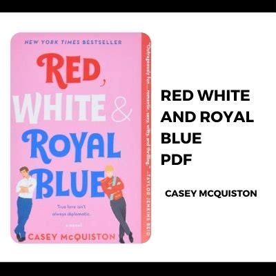 Red White And Royal Blue PDF Free Book Download [PDF]