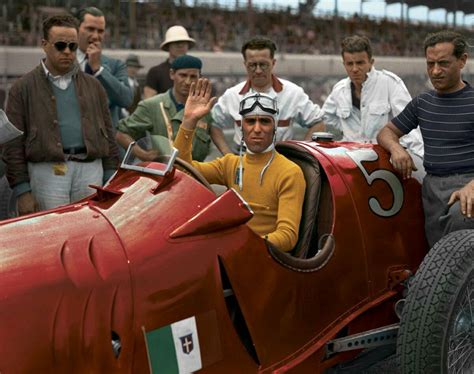 Tazio Nuvolari. 1937. | Motor racing, Classic racing cars, Race cars