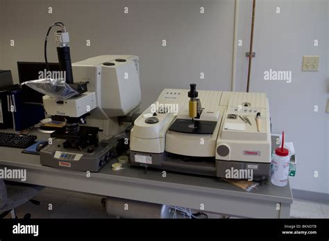 Fourier Transform Infrared Spectroscopy (FTIR) spectrometer in ...