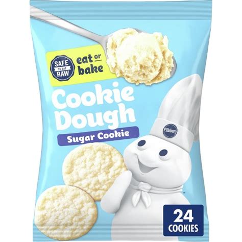 Pillsbury Sugar Cookie Cookie Dough - 16oz/24ct : Target