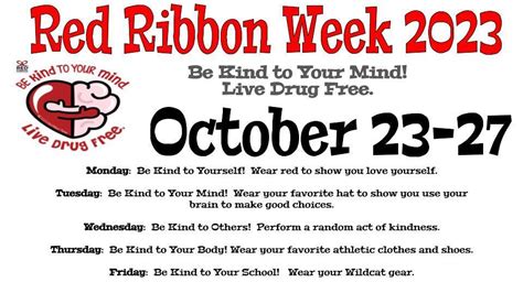 Red Ribbon Week 2023 | McAllister Elementary School