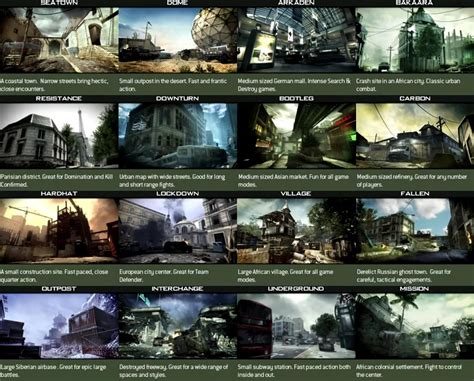 Modern Warfare 3: Maps MW3