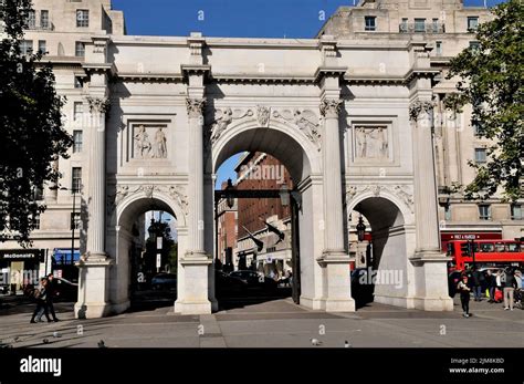 London Marble Arch Stock Photo - Alamy