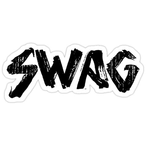 "SWAG" Stickers by Madkristin | Redbubble