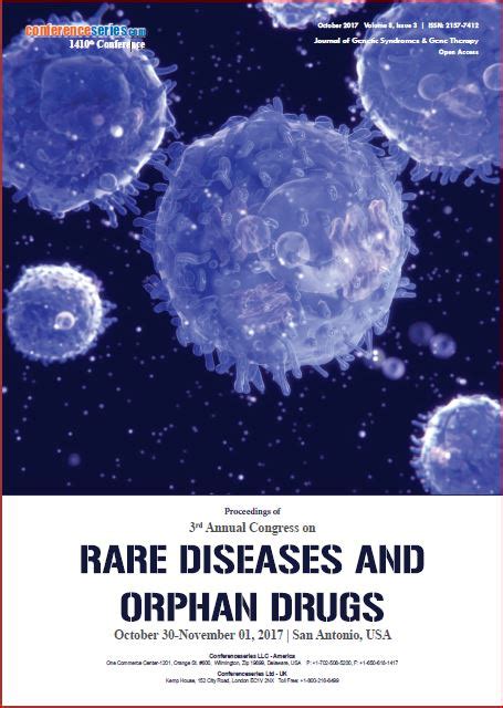 5th Annual Congress on Rare Diseases and Orphan Drugs | Medical Events ...