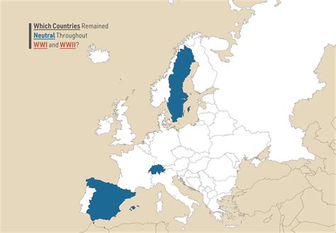 Which European countries remained neutral in both WW1 and WW2? (except ...