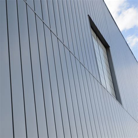 Vertical Flat Metal Wall Panel | Metal siding, Corrugated metal siding ...