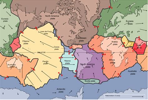 Tectonic Plates Moving Apart