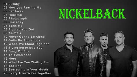 Top 10 Nickelback Songs