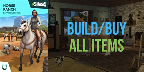 The Sims 4: Horse Ranch Build/Buy Guide