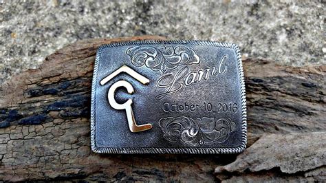 Custom Silver Western Belt Buckles | semashow.com