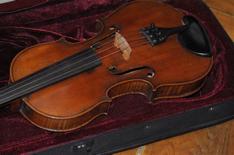 Antique German violin, c.1910, labeled Antonius Stradivarius (old ...