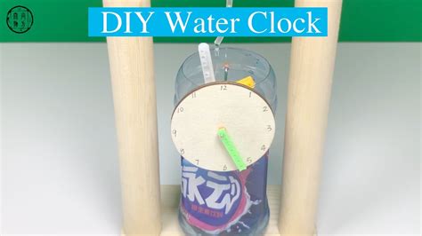 How to make WATER CLOCK with coca - YouTube