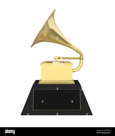 Grammy award trophy isolated hi-res stock photography and images - Alamy