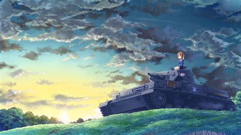 Anime Girl Panzer, HD Anime, 4k Wallpapers, Images, Backgrounds, Photos ...