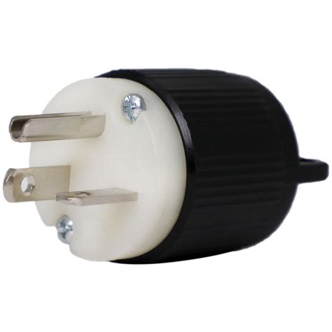 6-20P Plug - NEMA Straight Blade 20 Amp, 250V Power Cord Plug ...