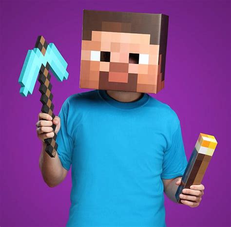 Minecraft Steve Costume :: Great Things to Buy