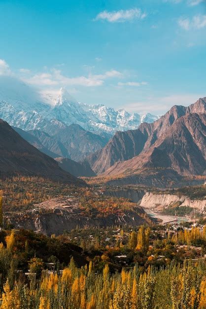 Premium Photo | Colors of autumn in hunza valley