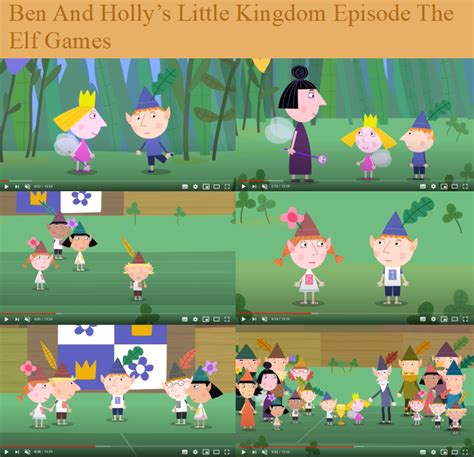 The Elf Games (Ben & Holly's Little Kingdom episode) | Claire Eales ...