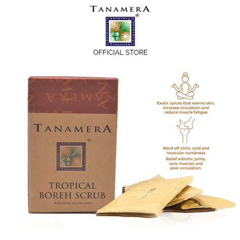 Tanamera Tropical Boreh Body Scrub 120g | Shopee Malaysia