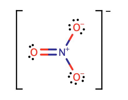 lewis dot structure for no3 | Quizlet