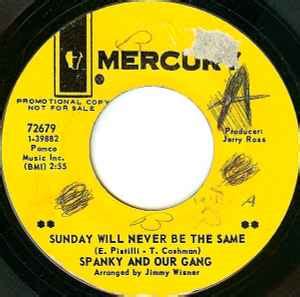 Spanky And Our Gang* - Sunday Will Never Be The Same (1967, Vinyl ...