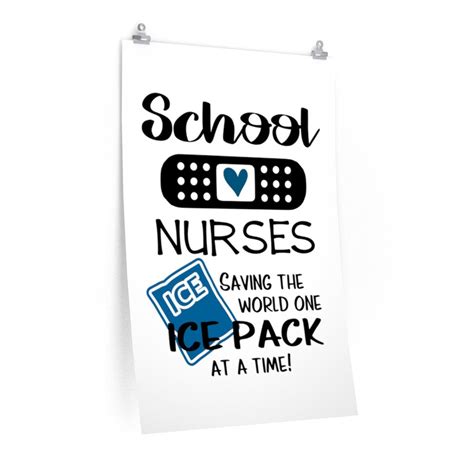 School nurse poster | abstract wall art – The Artsy Spot