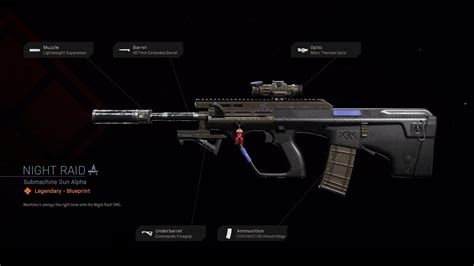 Night Raid | COD Warzone and Modern Warfare Weapon Blueprint | Call of Duty