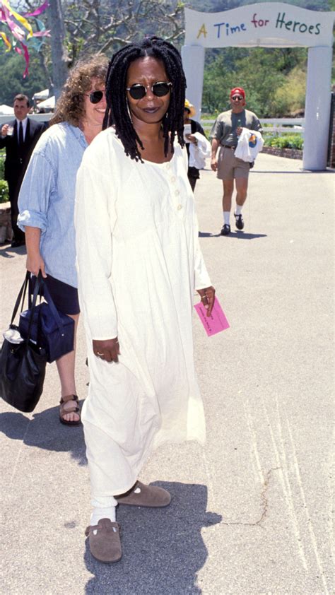 Great Outfits in Fashion History: Whoopi Goldberg in a Sack Dress and ...