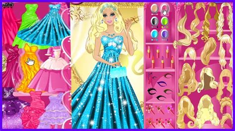 Barbie Princess Dress Up game for girls Barbie games - YouTube