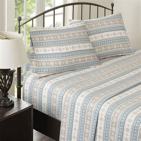 Woolrich Flannel Cotton Sheet Set Queen - Walmart.com - Walmart.com