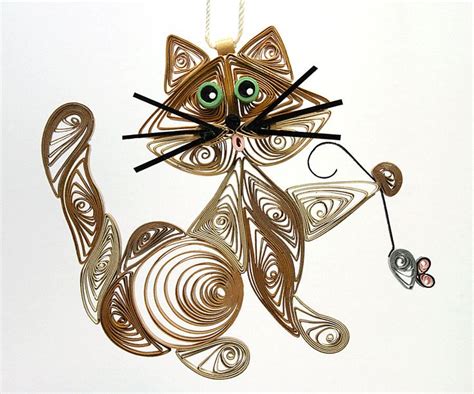 106 best images about Quilling - Cats on Pinterest | Rocket tattoo ...