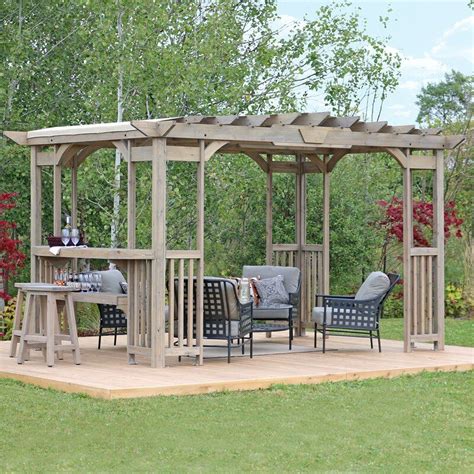 10 Gorgeous Wood Pergola Kits for Your Backyard