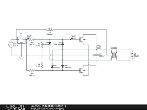 Induction Heater Circuit Full Explanation Schematic