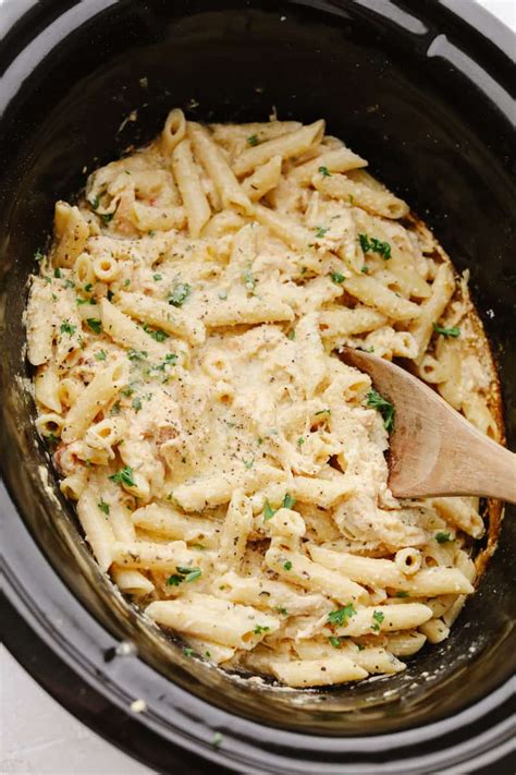 Olive Garden Crock Pot Chicken Pasta Recipe | The Recipe Critic