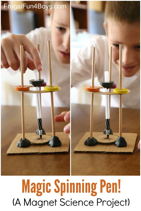 Magic Spinning Pen – A Magnet Science Experiment for Kids!