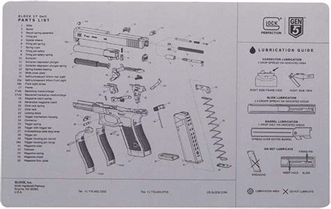 Glock Gen 5 Gray Benchmat