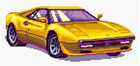 80's Retro Car Png, Transparent Png - kindpng