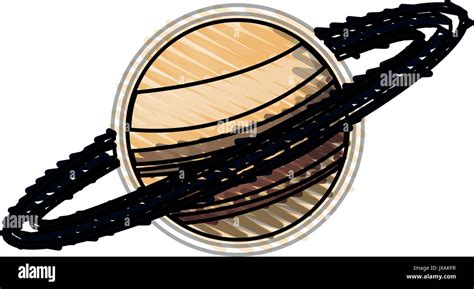 saturn vector illustration Stock Vector Image & Art - Alamy