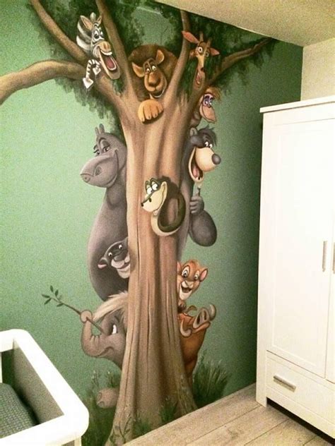 muurschildering - disney | Disney wall murals, Art wall kids, Kids room ...