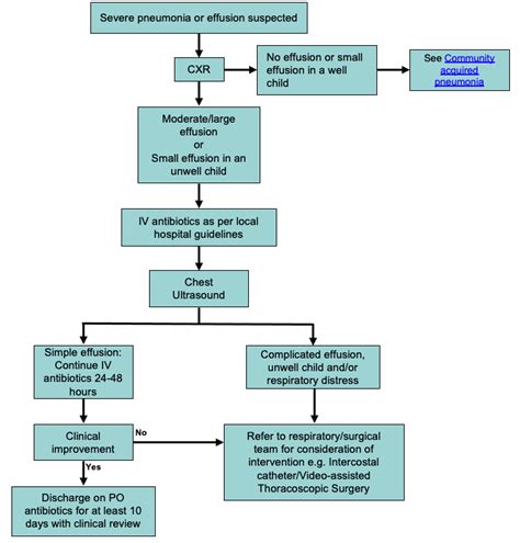 Clinical Practice Guidelines : Parapneumonic effusion