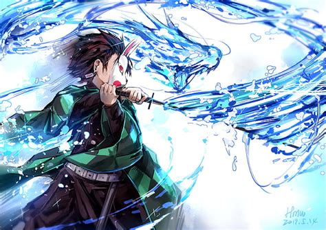 HD wallpaper: Anime, Demon Slayer: Kimetsu no Yaiba, Belt, Boy, Brown ...