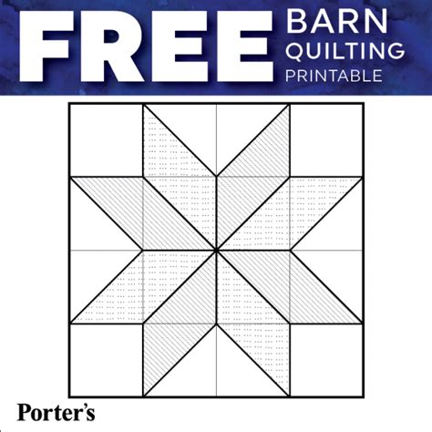 Free Printable Barn Quilt Patterns - Printable Word Searches