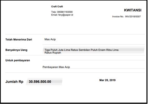 Format Kwitansi Download kwitansi format excel – Fee ppob Syariah ...